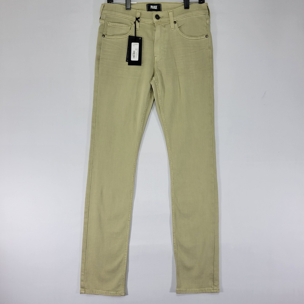 PAIGE Men's FEDERAL Jeans SAGE Vintage Frosted Size‎ 28x34 NEW WITH TAGS